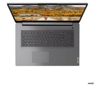 LENOVO Laptop IdeaPad 3 / Ryzen 7, 17.3", 1920x1080, 12GB, 512GB, FreeDOS, siva